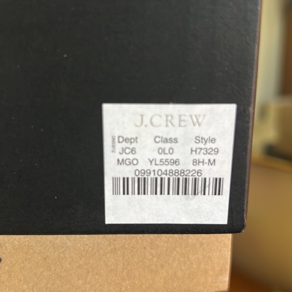 J. Crew - Wide Strap Block heel sandal - metallic gold - size 8.5 - Picture 3 of 6